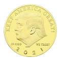 Affichage en alliage de zinc personnalisé Biden Double Coin